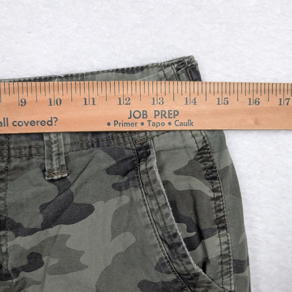 American‎ Eagle Cargo Shorts Mens 28 Green Camo Ne(x)t Level Flex Skater Grunge - Picture 4 of 7